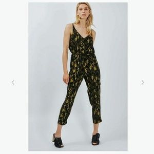 Topshop Camo Printed Jumpsuit